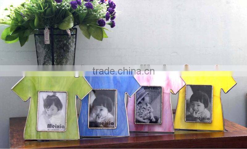 MF020445 tiffany style stained glass bulk picture frame for wholesale gift set