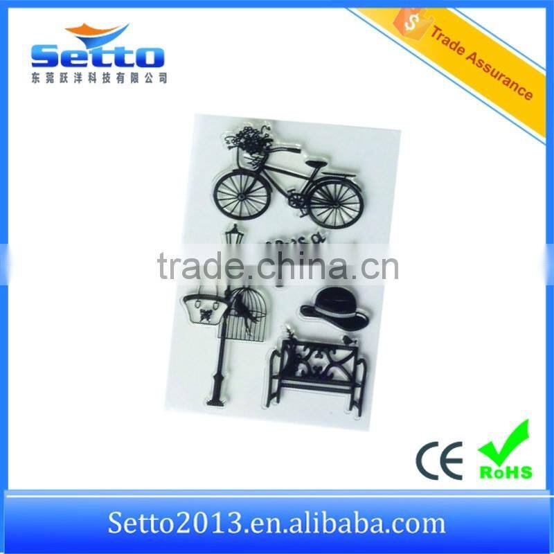 Custom design clear stamps for card making