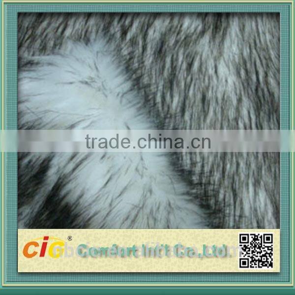 Fashion Luxurious Two-tone Fake Fur