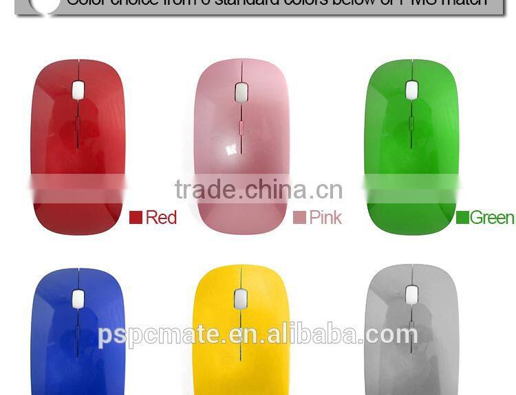 custom Corporate giveaways 2.4G wireless mouse with PMS color match