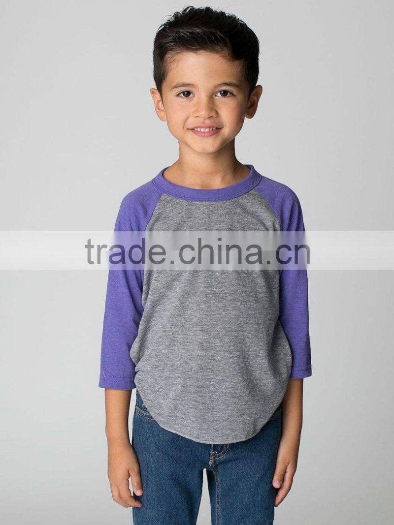 Good quality exquisite design 3/4 sleeve boys pant shirts for MOQ 50pcs