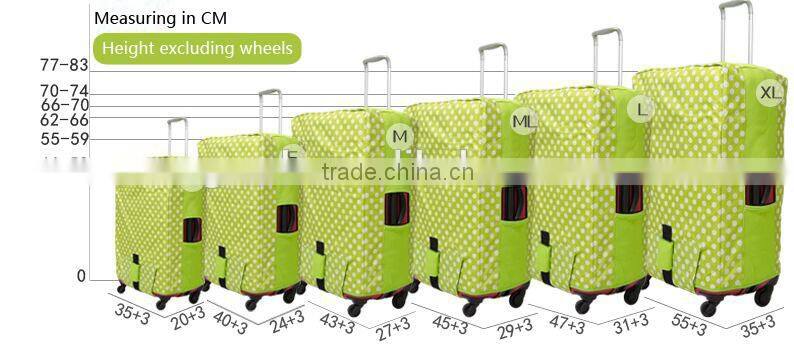 2015 New Designs Protectable And Waterproof Trolley Case Cover Leka luggage cover