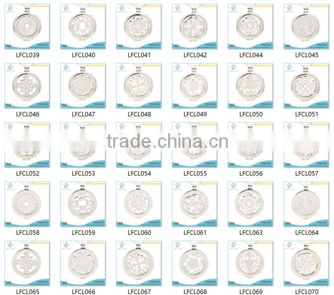 Luck four leaf clover coin locket,coin pendants design