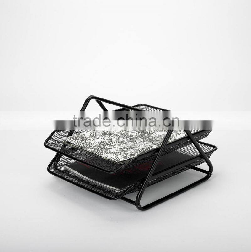 3 tier office file rack