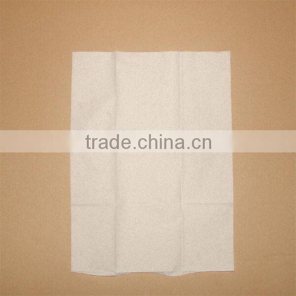 Low fold dispenser napkin