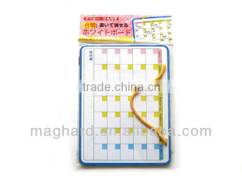 Writing board,Promotional stationery item,Erasable whiteboard