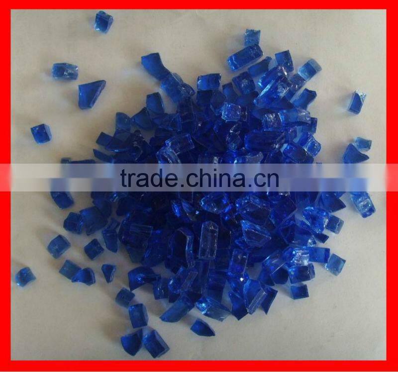 Crystal Clear Glass Gems round shape for fir pit fireplace