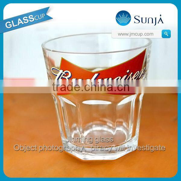 SH393 Budweiser series small cup glasses promotional Budweiser small glasses