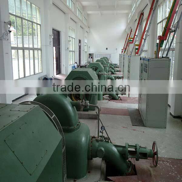 Pelton turbine generator