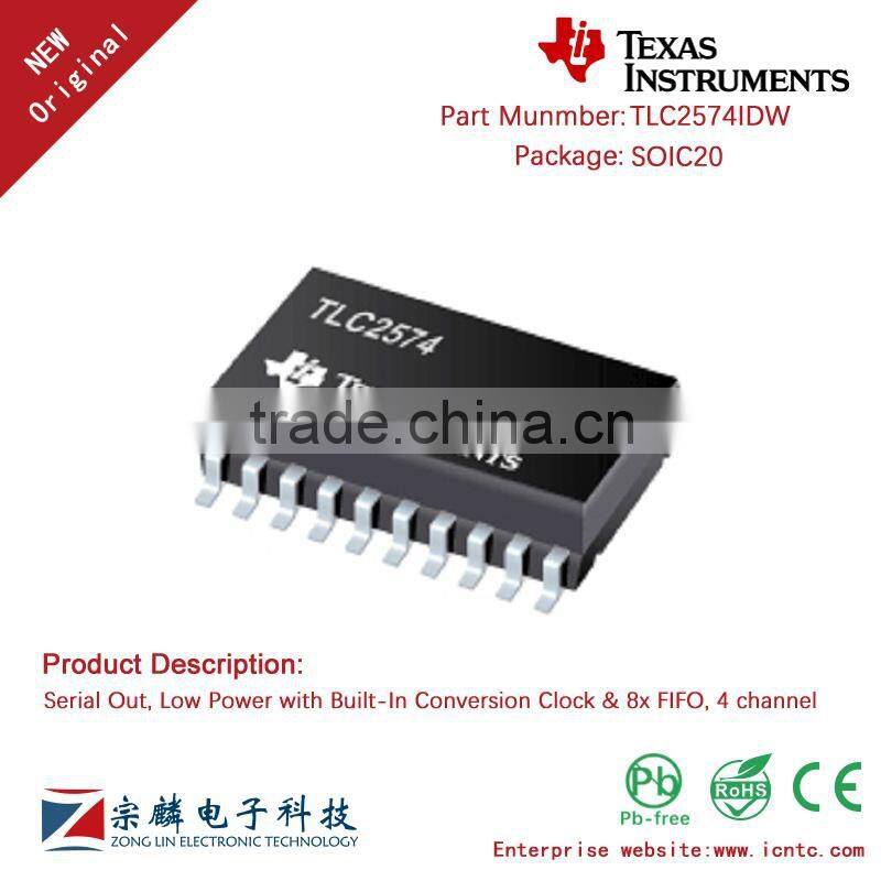 Genuine Original TLC2574IDW SOIC20 TLC2574 ADC