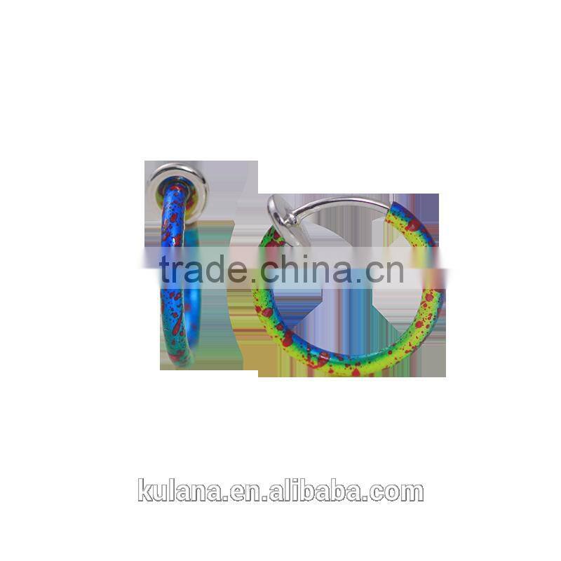 Custom Faux septum piercing india nose ring