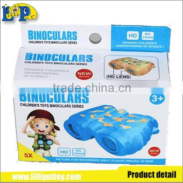 Hot selling funny camouflage binoculars toy with color box