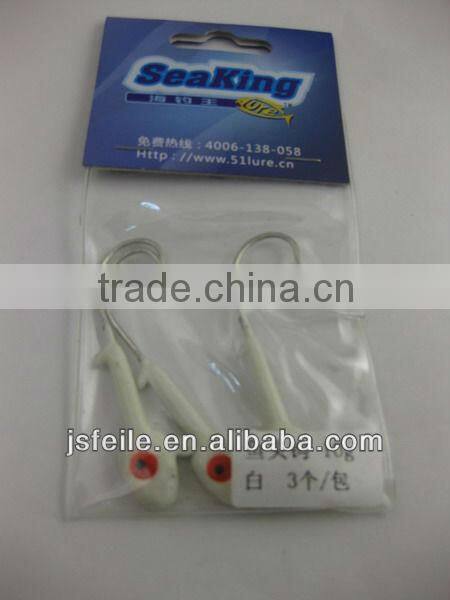 lead head jig it fishes hooks
