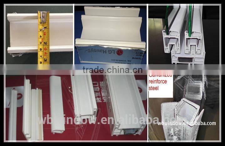 Four panel Interior house sliding grill door for sale,PVC/UPVC horizontal sliding grill door design