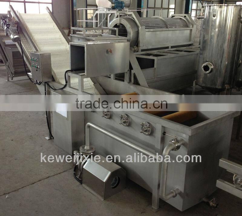 MZJ brush impurity removing washing machine of leaf vegetables