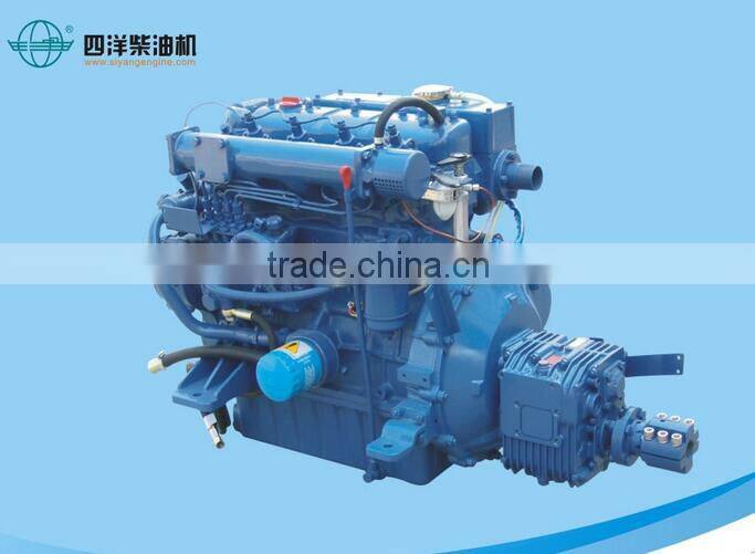 High speed marine diesel engine set with gearbox for total enclosed lifeboat N485J-3 39hp