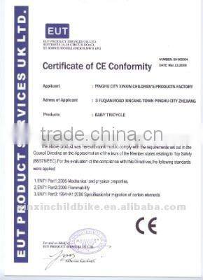 B2-5,2012 fashion design, good quality,the foot children tricycle