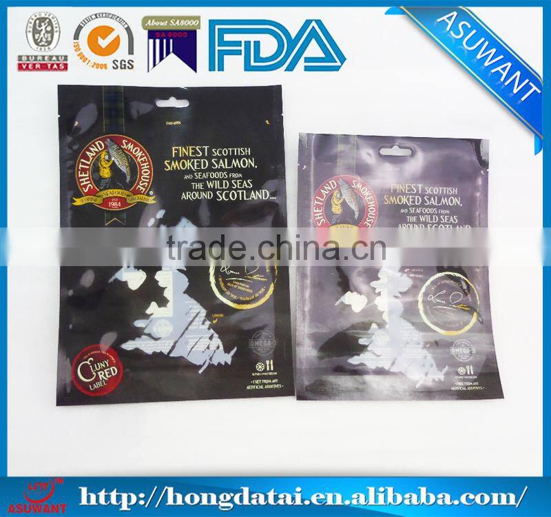 hot sale printed plastic packaging bags for fish
