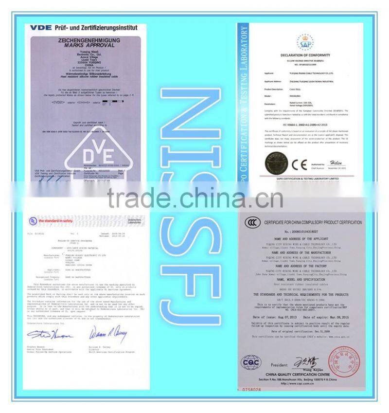 Chinese supplier 3k Flexible Silicon Rubber carbon fiber heating cable XL-005A