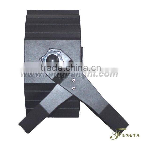 New design RGBWA 5in1 led infrared ray flat par64 stage light / weding decoration