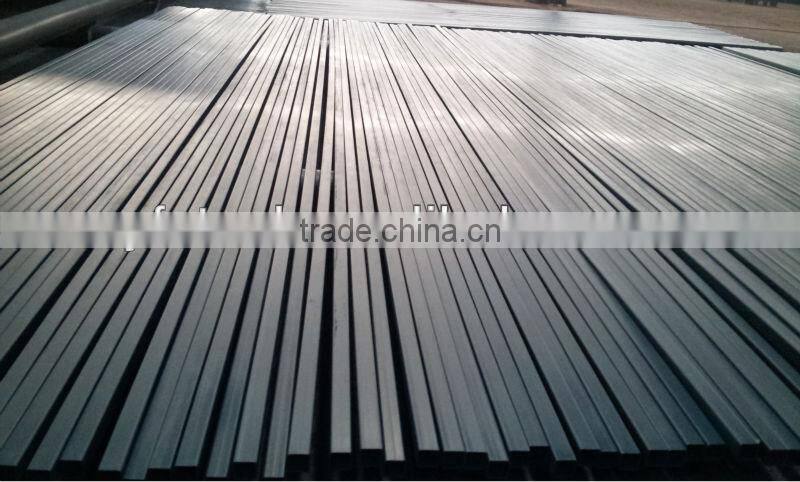 q235 black rectangular pipe with labs in our stock workshop