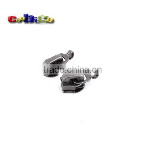 5# Auto Lock Zipper Slider Zinc Alloy Black Nickel For Nylon Zippers DIY Garment Suit Jacket Coat Bag #FLQ138-B