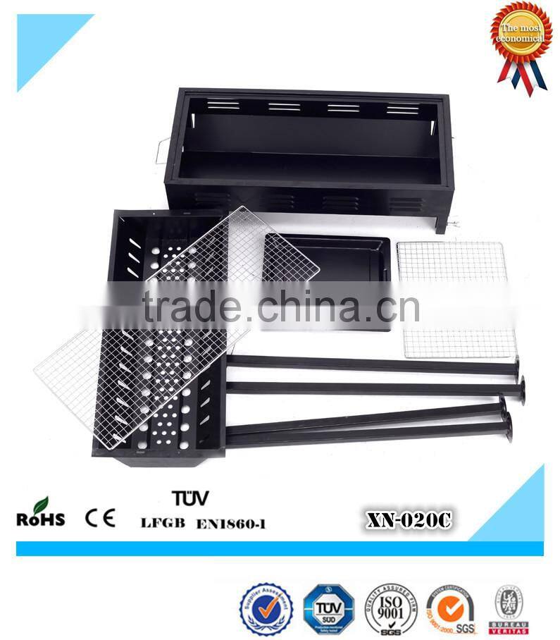 China Direct Supplier of for 2-3 people popular in European and American Outdoor BBQ Japanese type charcoal grill