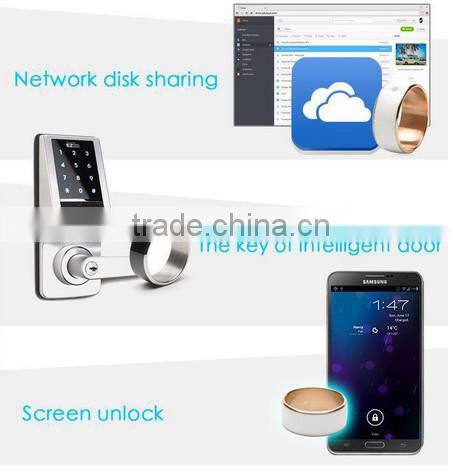 Wholesale Latest Wearable Tech New Gadgets 2015 Smart Timer Ring Compatible to NFC Watch Phones