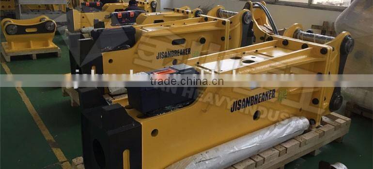 High frequency hydraulic vibrator jack hammer for excavator