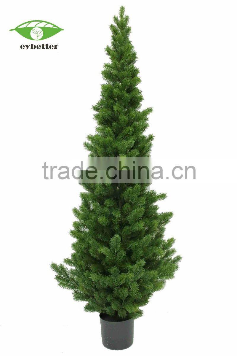 Cheap artificial boxwood spiral tree,evergreen trees for Ornaments