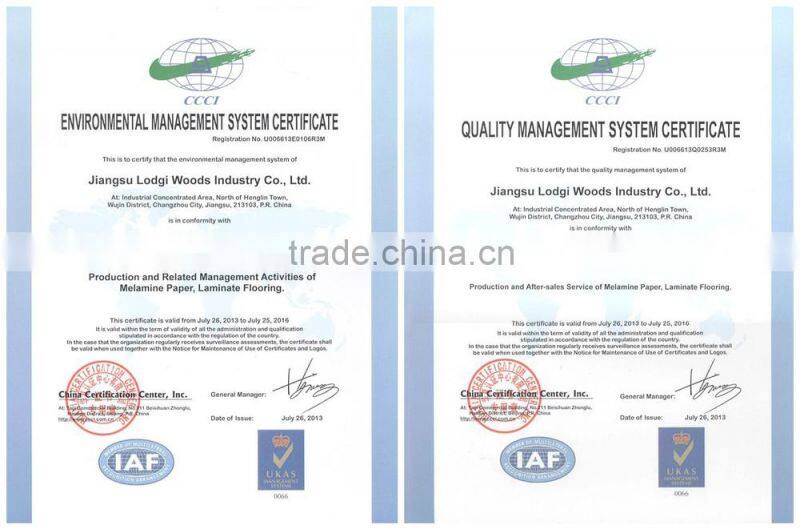 High quality comfortable feeling plastic covering wpc flooring