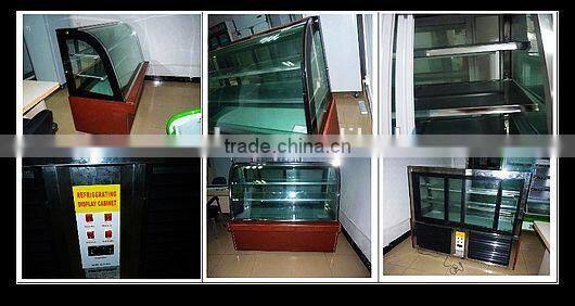 Green&Health donut display case pastry cold display case