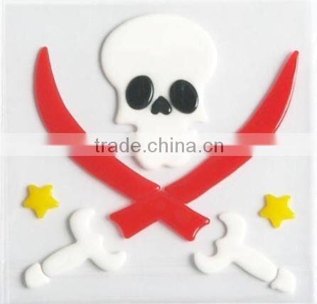 high-quality and eco-friendly window gel jelly stickers, Custom window gel sticker, gel sticker