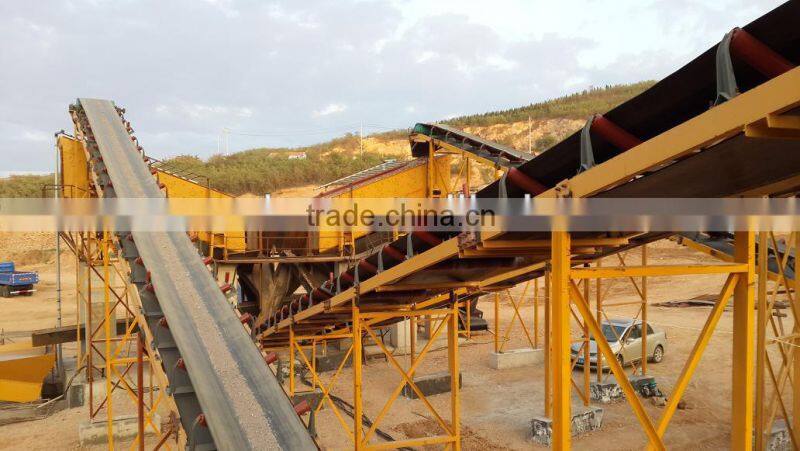China high efficiency complete kyanite stone crusher plant for sale