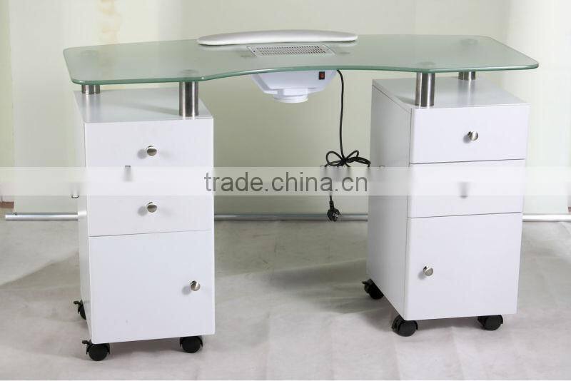 nail station&manicure table&manicure tables with fan