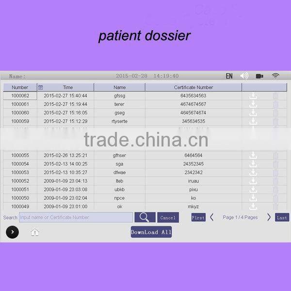 KT-BG2000A ent diagnosis system with CE