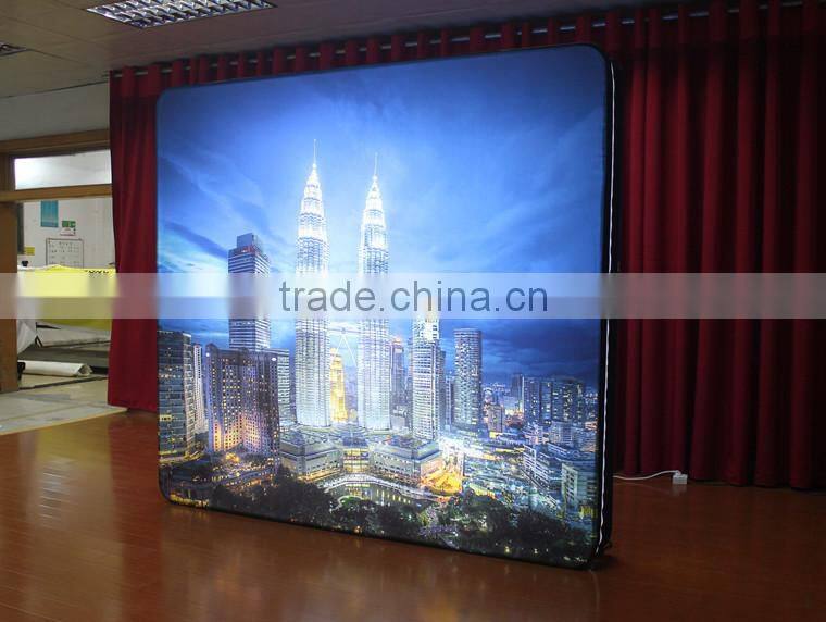 White color light led light box for advertising and display frame