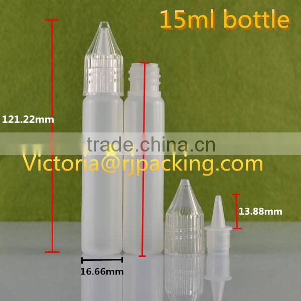 50ml unicorn bottle with child safety cap