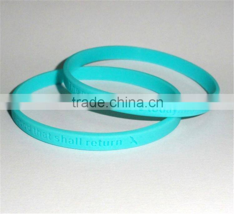 Skinny & Slim Silicone wristbands