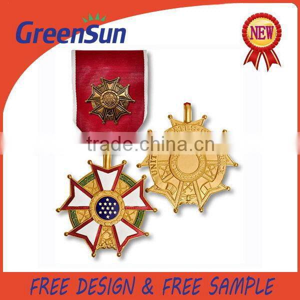 2015 made in china stylish metal medal for kids