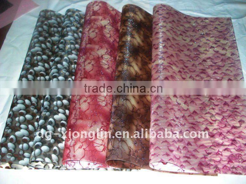 glittering TPU film for lady shoes