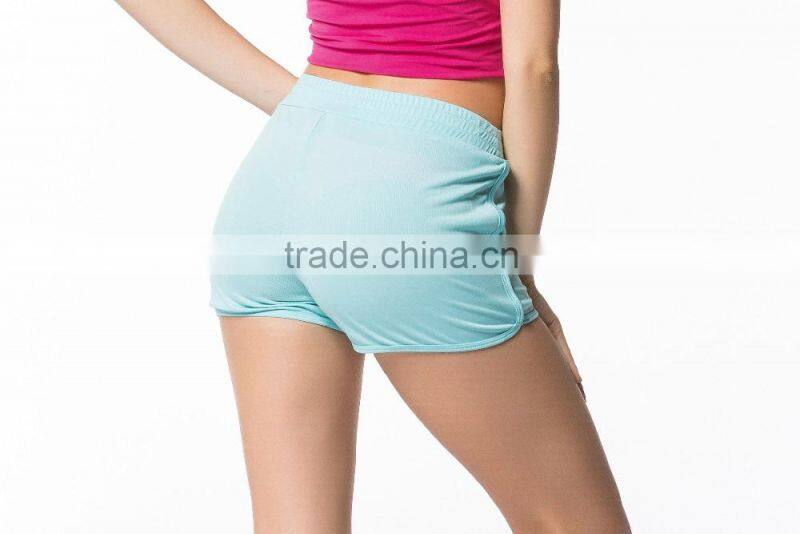 Wholesale Ladies Shorts Running Wear Sport Loose Movement Women Yoga Pants Guangzhou Clothing