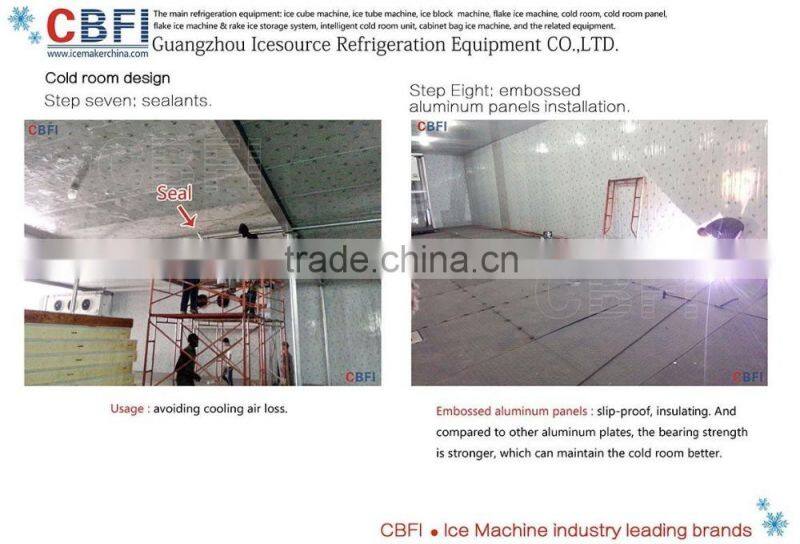 CBFI Zambia cold room project in 2015