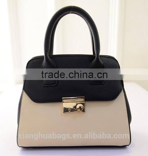 New PU leather hand bags for woman from china factory