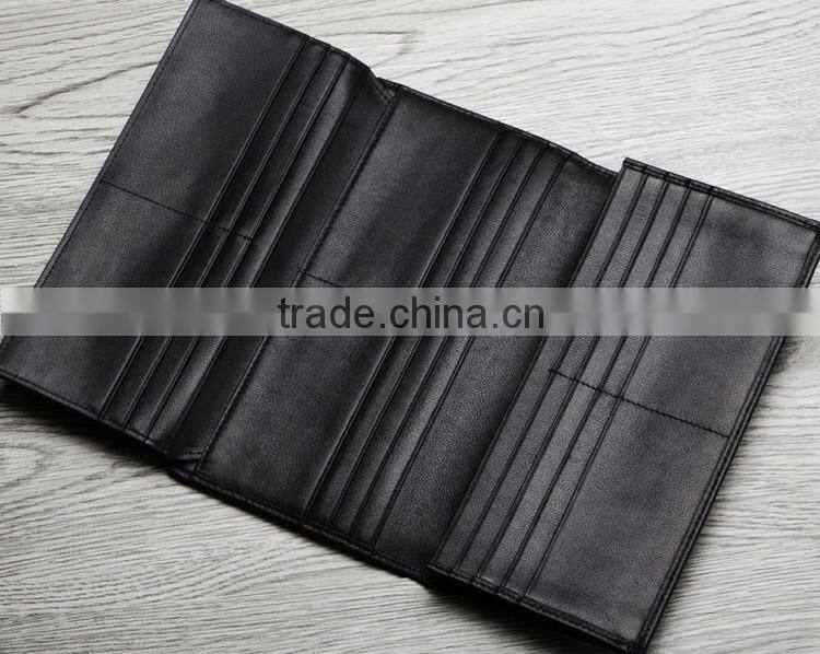 2016 lastest long size branded name card holder