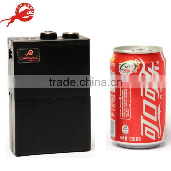 Powerful Li-ion battery pack for flash/speedlite
