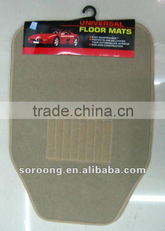 Hot Sale Non Skid PVC Car Carpet Floor Mats Wholesale