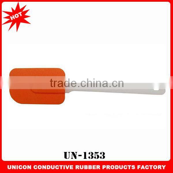 wholesale china oem silicone spatula with plastic handle