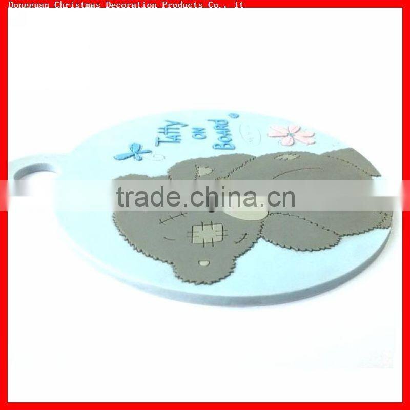 OEM factory cheap price qute bear cup coaster of china