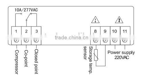 STC- 8000H adjustable temperature control switch